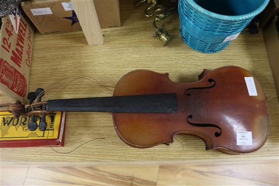 A French viola, for restoration